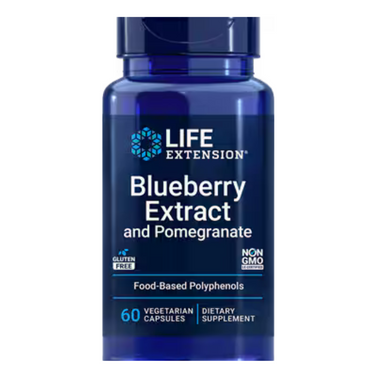 BLUEBERRY EXTRACT AND POMEGRANATE